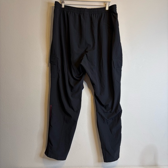 Adidas Men's New York Red Bull Black Cargo Travel Regular Fit Pants size 3XL - Picture 3 of 12